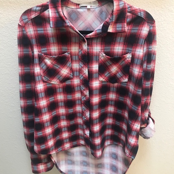 Eden&Olivia. Plaid Button Down Shirt.Modern Flannel. Warm, Soft. Comfy. … - Picture 8 of 13